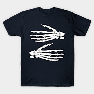Skeleton Hands Halloween T-Shirt